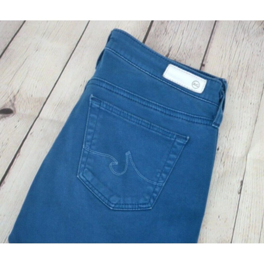 ADRIANO GOLDSCHMIED Women's The Stilt Crop - Cigarette‎ Crop Jeans SIZE 25 Blue